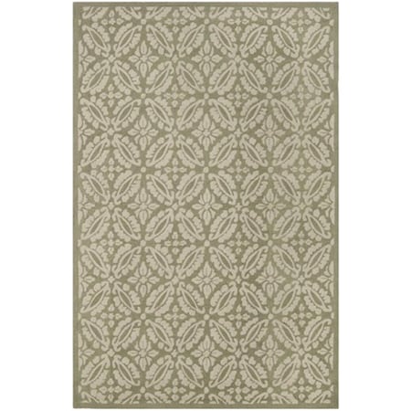 Safavieh Chelsea Hand Hooked Round Rug- Sage- 8 x 8 ft. HK723B-8R